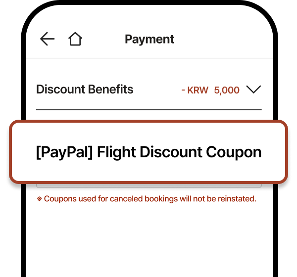 Select your coupon at checkout